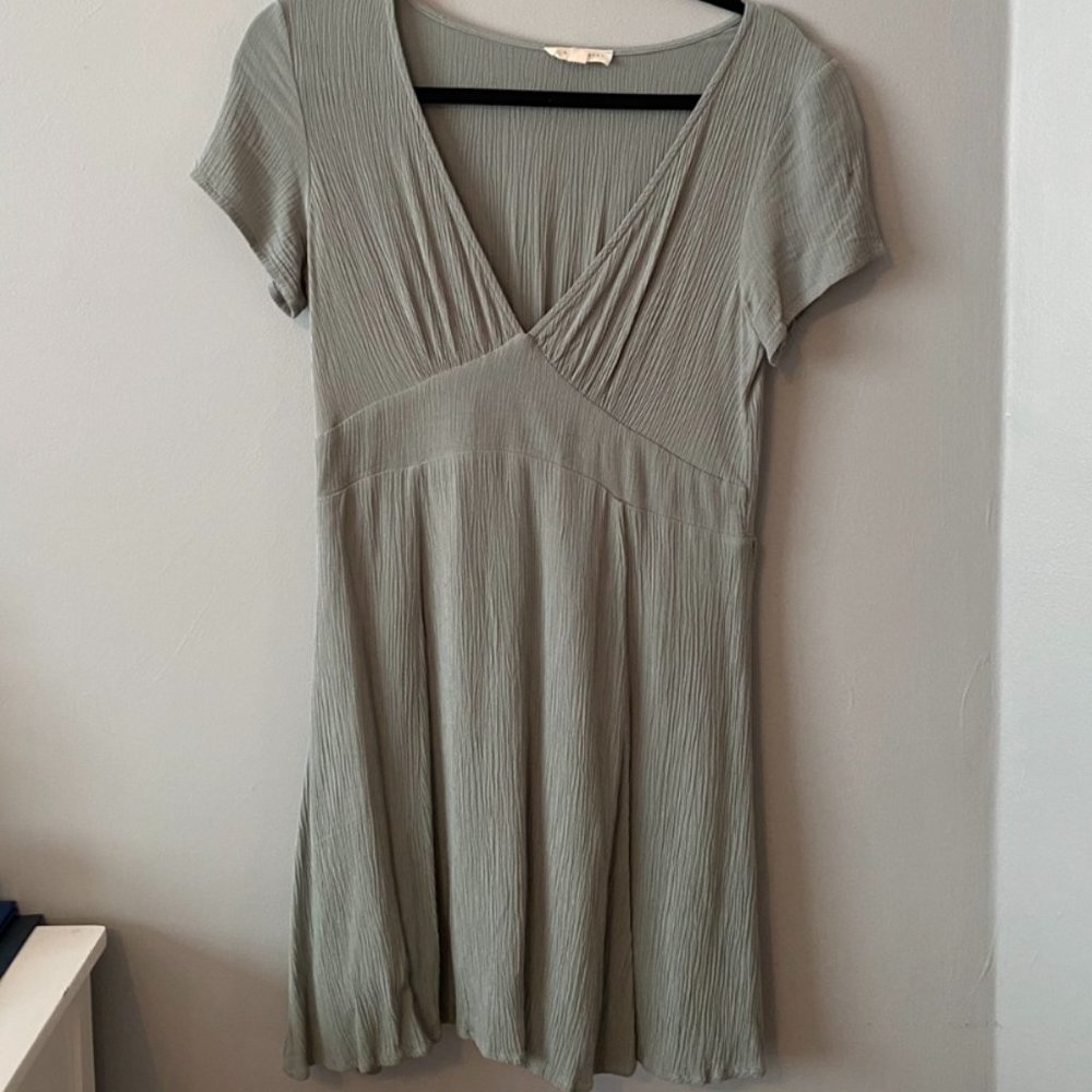 Sage Green Flowy Dress